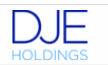 DJE Holdings logo