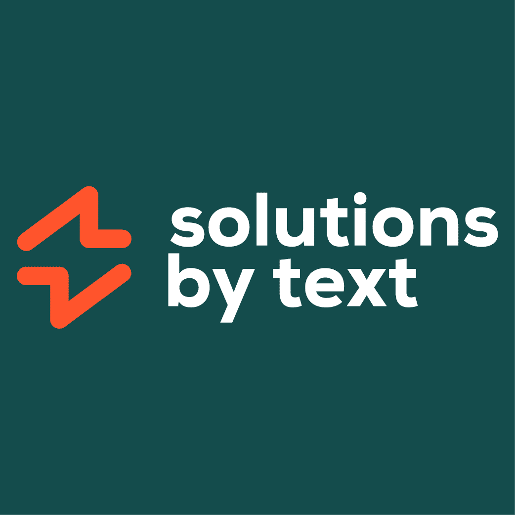Solutions by Text logo