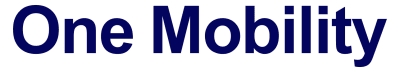 One Mobility logo